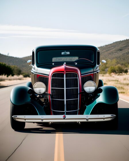 Vehículos Ford en taller, enfoque en frente de SUV y sedán